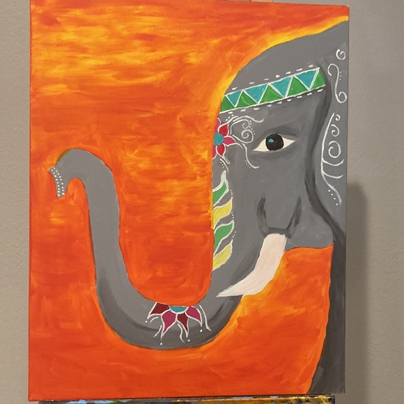 𝔸𝕔𝕣𝕪𝕝𝕚𝕔 ℙ𝕒𝕚𝕟𝕥𝕚𝕟𝕘 𝕖𝕝𝕖𝕡𝕙𝕒𝕟𝕥 - Picture 2 of 2